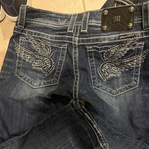 Miss Me Womens Capris Size 28 Jeans Pockets Denim JP5163J2